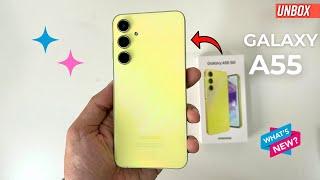 Samsung Galaxy A55 Awesome Lemon Unboxing! Galaxy A55 vs A54