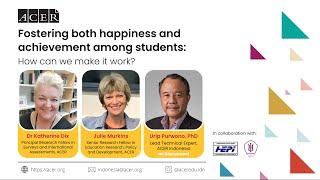 Urip Purwono PhD - Fostering both happiness and achievement among students: How can we make it work?