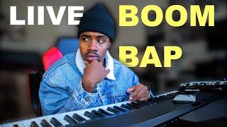 LIVE Boom Bap Cook Ups | Reacting to my track With Cavalier! 