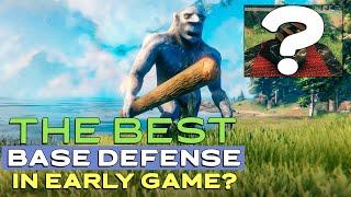 Base defense in Valheim early game - The best item in game?