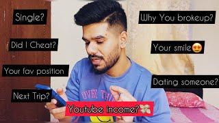 First QnA Vlog ️ | My Youtube Income  | Relationship Status | Finally Answer to  your Questions