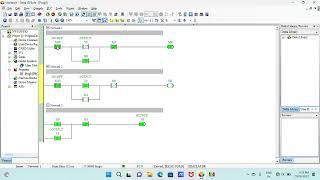 One Push Button Start/Stop Ladder Logic #PLC #HMI #VFD #SERVO