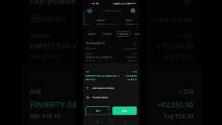 Options trading live in  groww app | 4k profit trading In share market