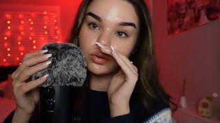 ASMR Positive Affirmations with Fluffy Mic Scratching (close whispers, repetition)