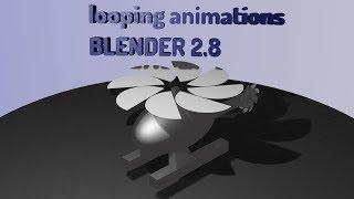 HOW TO EASILY LOOP ANIMATIONS BASIC TUTORIAL | BLENDER 2.8
