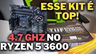 GANHEI UM DESEMPENHO BRUTAL  NO MEU KIT RYZEN - FIZ UM OVERCLOCK FÁCIL E SEGURO