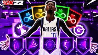 This POINT FORWARD With HOF SHOOTING BADGES Will BREAK NBA2K22.. | BEST HOF SHOOTING POINT FORWARD!
