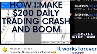 How to trade crash and boom successfully without loss.Crash and boom strategy, Best strategy forex.