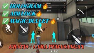 HOLOGRAM FF BIASA & MAX | AIM LOCK , MAGIC BULLET | GRATIS + CARA PEMASANGAN