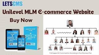 Unilevel MultiLevel Marketing (MLM) eCommerce website for Python | Live Demo: Affiliate MLM Python