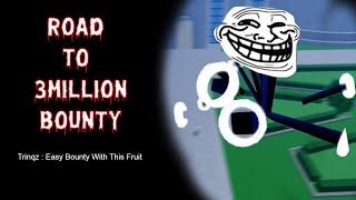 Awakened Dough Bounty Hunting | Road to 3 Million Bounty (Blox Fruits)