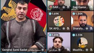 GENERAL SAMI SADAT FIRST TIME PASHTO TikTok LIVE FULL VIDEO |TOPIC AFGHANISTAN 25/12/24