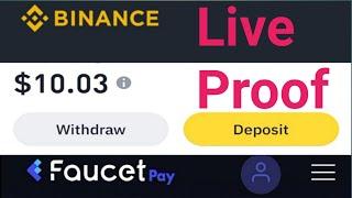 How to transfer crypto from Faucetpay to Binance | How to transfer money from faucetpay to binance