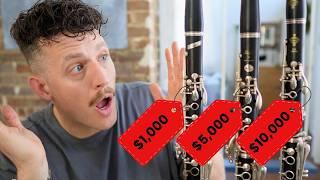 Clarinet Shootout: Comparing $1K, $6K, and $10K Buffet Clarinets!