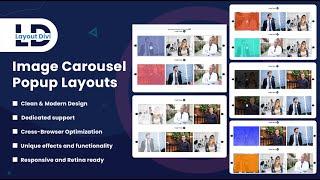 Divi Image Module Carousel Popup Layouts