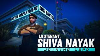 Lieutenant SHIVA NAYAK JOINING LSPD TODAY | GTA RP LIVE WITH DYNAMO GAMING