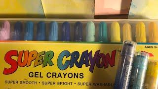 US Art Supply Super Crayons vs Faber Castell for Scripture Writing