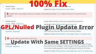 How to Update a GPL/Nulled Plugin or theme without losing settings and data | Wordpress