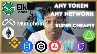 How to Swap ANY Token to ANY Network (Multichain/Elk Finance)