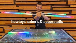 introducing flowtoys sabers & saberstaffs