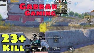 pubg mobile // 23+kill Gameplay // GABBAR GAMING