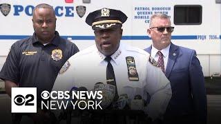 Manhunt for suspect in Queens child sex assault | NYPD press conference