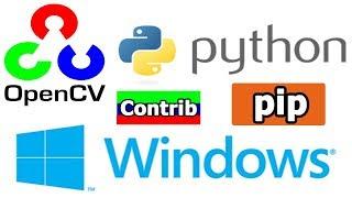 OpenCV (Python) Contrib Installation on Windows via pip