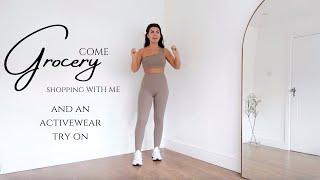 COME GROCERY SHOPPING WITH ME + WISKII ACTIVEWEAR TRY ON | Alessandra Rosa