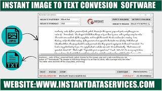 How to Download Data Entry Image to Text Converter Software for Free | Image to Text Converter App