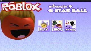 MEEP CITY STAR BALL | Roblox Obby