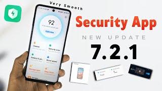 Xiaomi Security App 7.2.1 New Update Released | SideBar in 4GB Ram | Update Now