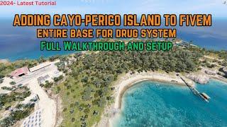 Cayo Perico Island in FiveM | Installation & Showcase | Entire Drug System Hub | Free FiveM MLO