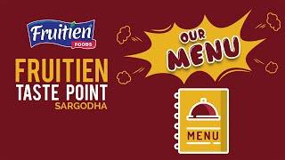 Enjoy Your Craving With Fruitien Taste Point | Full Menu |