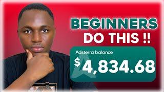 (Made $4,141 Revenue) • Make Money With Adsterra Direct Link Earning • Make Money Online • Monetag