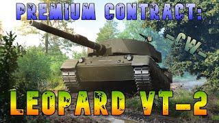 Premium Contract: Leopard VT-2 -CW- ll Wot Console - World of Tanks Modern Armor