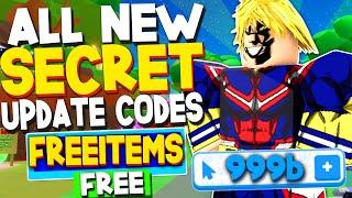 ALL NEW *SECRET* UPDATE CODES in ANIME CLICKER SIMULATOR CODES! (Anime Clicker Simulator Codes)