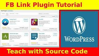 Wordpress Plugin Tutorial - Facebook Link on all posts