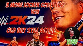 WWE 2K24 here are multiple locker Codes for you