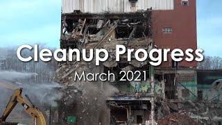 MARCH 2021 Cleanup Progress