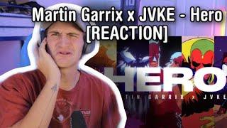 Martin Garrix x JVKE - Hero [REACTION]
