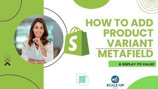 How to create metafields for product variant in your Shopify? | Shopify Tutorial