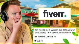 Ich hab einen WARZONE FIVERR COACH bezahlt und so getan als wär ich ein NOOB