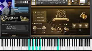  GOLD PIANOS   | Librería para KONTAKT| Descárgala Totalmente GRATIS|