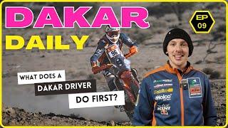 How a Dakar professional starts his day: Tobias Ebster at the Dakar 2025