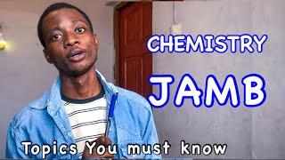 15 Most Repeated Topics in CHEMISTRY (JAMB)