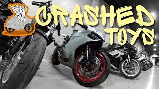 Crashed Toys Dallas February 2020 | Motorcycle Junkyard