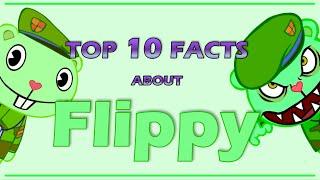 Top 10 Facts About FLIPPY From Happy Tree Friends (Character review)