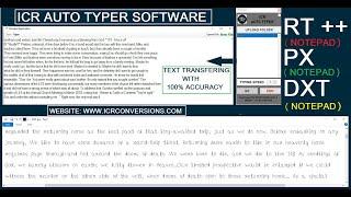 ICR Auto Typer Software For Data Entry & Auto Typer For PC