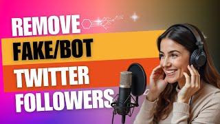 How to Remove Fake/Bot Followers on Twitter(X)