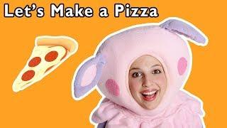 Let's Make a Pizza + More | TASTY FOOD VIDEOS | Mother Goose Club Phonics Songs